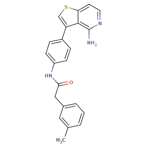 Chemical structure of BindingDB Monomer ID 50201313