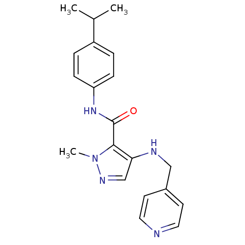 Chemical structure of BindingDB Monomer ID 50201375