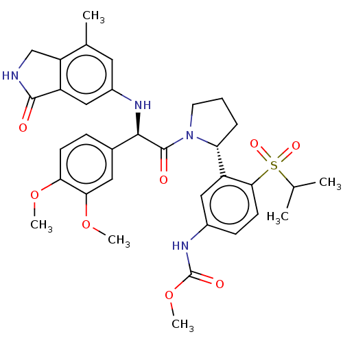 Chemical structure of BindingDB Monomer ID 50201421