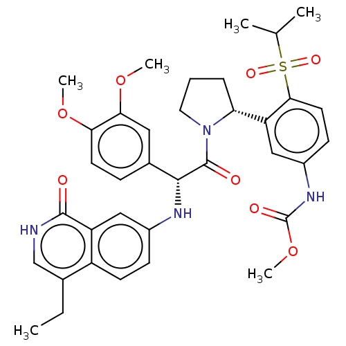 Chemical structure of BindingDB Monomer ID 50201535
