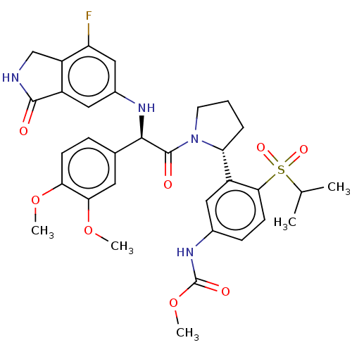 Chemical structure of BindingDB Monomer ID 50201536