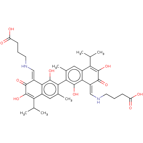 Chemical structure of BindingDB Monomer ID 50201734