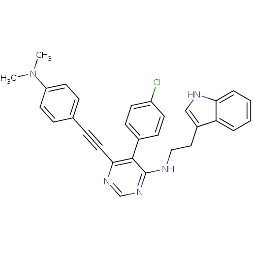 Chemical structure of BindingDB Monomer ID 50201828