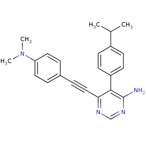 Chemical structure of BindingDB Monomer ID 50201829