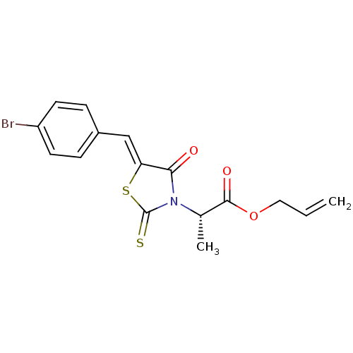 Chemical structure of BindingDB Monomer ID 50202281