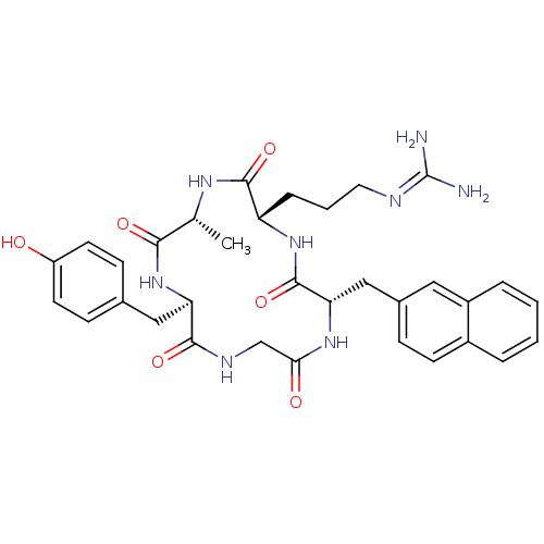 Chemical structure of BindingDB Monomer ID 50202343