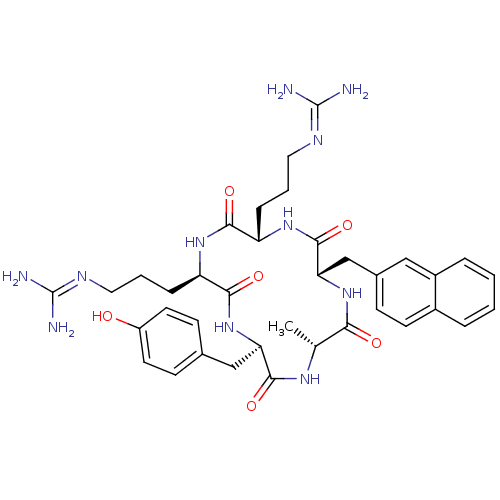 Chemical structure of BindingDB Monomer ID 50202345