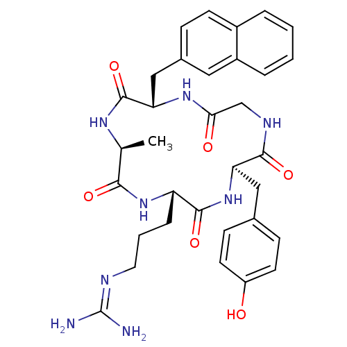 Chemical structure of BindingDB Monomer ID 50202349