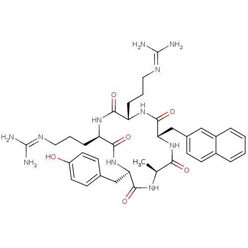 Chemical structure of BindingDB Monomer ID 50202360