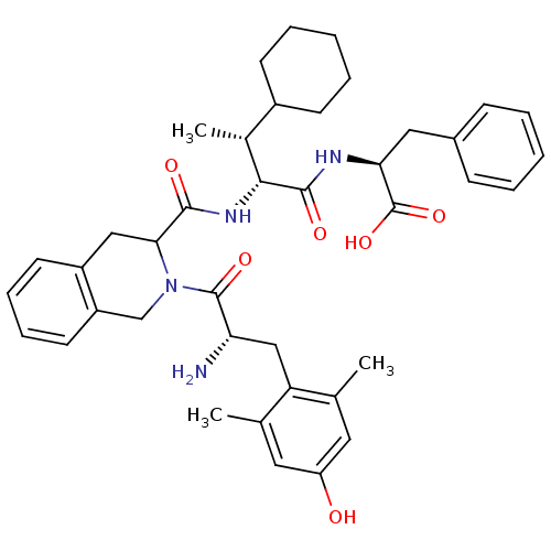 Chemical structure of BindingDB Monomer ID 50202500
