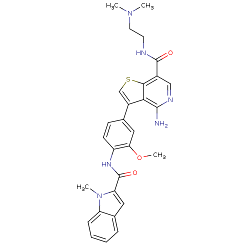 Chemical structure of BindingDB Monomer ID 50202733
