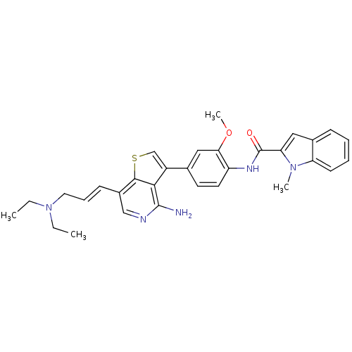 Chemical structure of BindingDB Monomer ID 50202734
