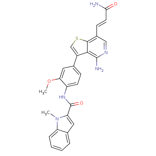 Chemical structure of BindingDB Monomer ID 50202736