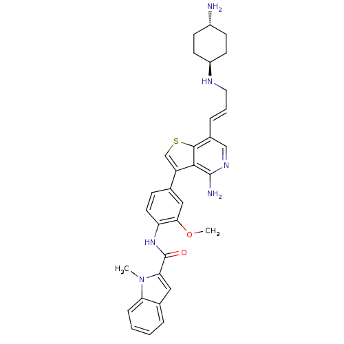 Chemical structure of BindingDB Monomer ID 50202737