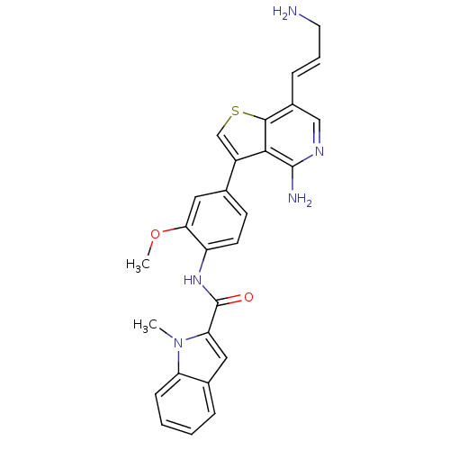 Chemical structure of BindingDB Monomer ID 50202738