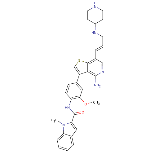 Chemical structure of BindingDB Monomer ID 50202739