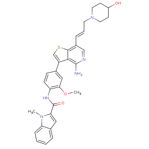 Chemical structure of BindingDB Monomer ID 50202741