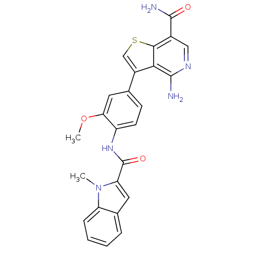 Chemical structure of BindingDB Monomer ID 50202744