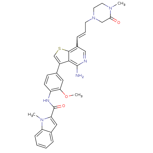 Chemical structure of BindingDB Monomer ID 50202746
