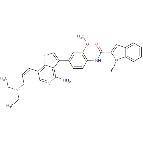 Chemical structure of BindingDB Monomer ID 50202750