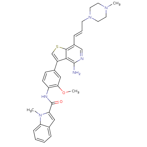 Chemical structure of BindingDB Monomer ID 50202754