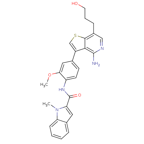 Chemical structure of BindingDB Monomer ID 50202755