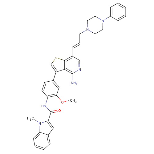 Chemical structure of BindingDB Monomer ID 50202756