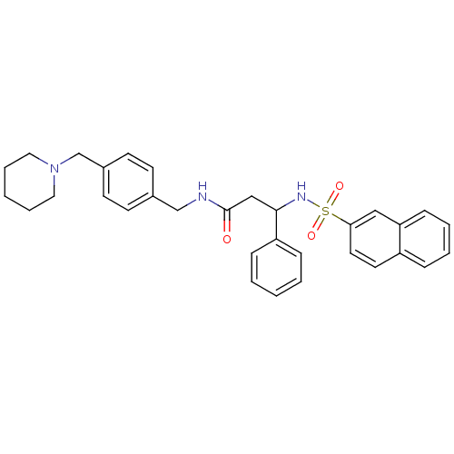 Chemical structure of BindingDB Monomer ID 50203207