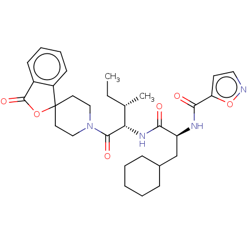 Chemical structure of BindingDB Monomer ID 50203297