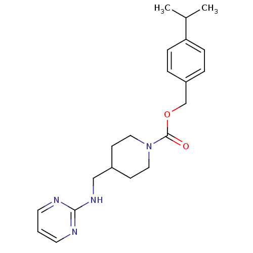 Chemical structure of BindingDB Monomer ID 50203315