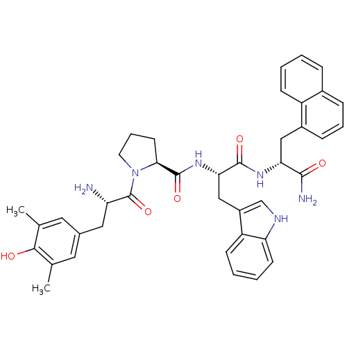 Chemical structure of BindingDB Monomer ID 50203829