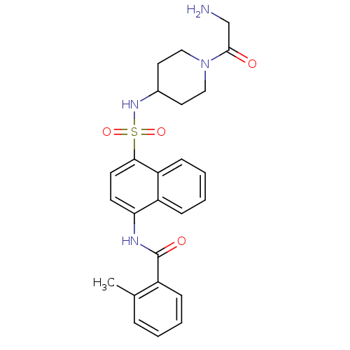 Chemical structure of BindingDB Monomer ID 50203849