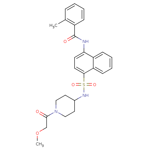 Chemical structure of BindingDB Monomer ID 50203855