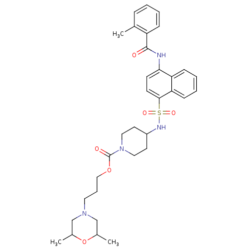 Chemical structure of BindingDB Monomer ID 50203893