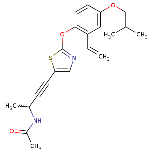 Chemical structure of BindingDB Monomer ID 50203980