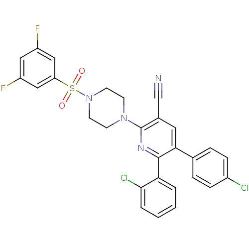Chemical structure of BindingDB Monomer ID 50204180
