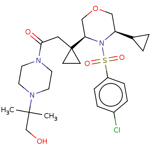 Chemical structure of BindingDB Monomer ID 50205194