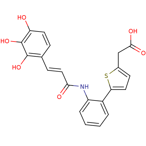 Chemical structure of BindingDB Monomer ID 50205374