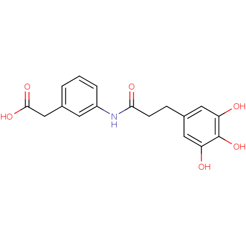 Chemical structure of BindingDB Monomer ID 50205375