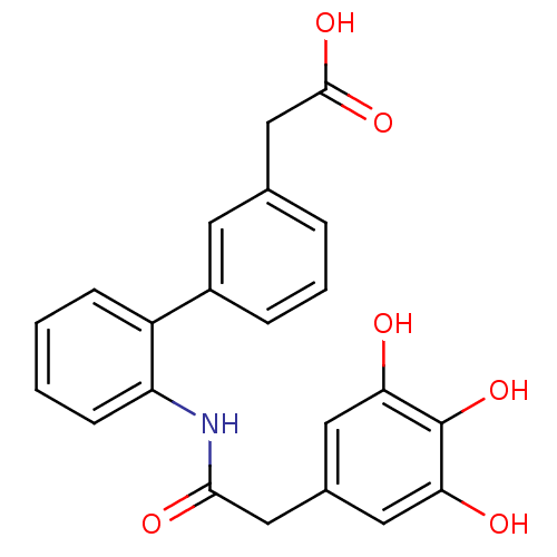 Chemical structure of BindingDB Monomer ID 50205376