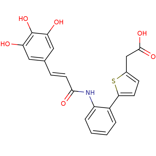 Chemical structure of BindingDB Monomer ID 50205391