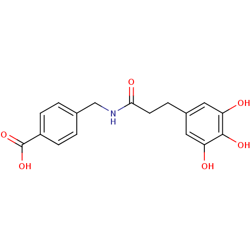 Chemical structure of BindingDB Monomer ID 50205393