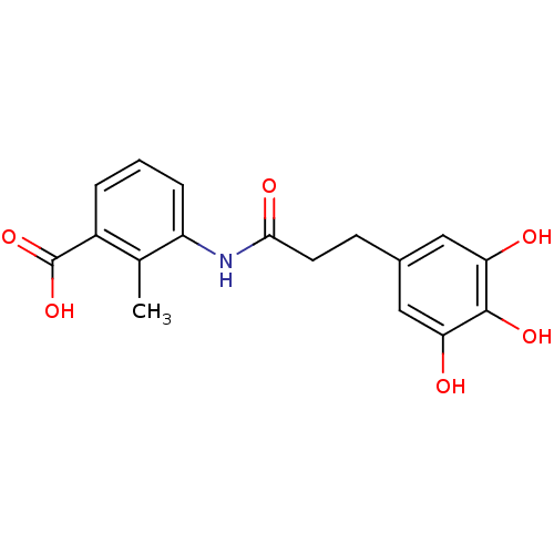 Chemical structure of BindingDB Monomer ID 50205400