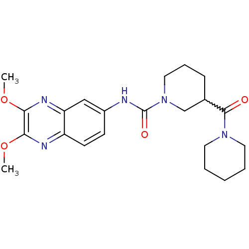 Chemical structure of BindingDB Monomer ID 50205420
