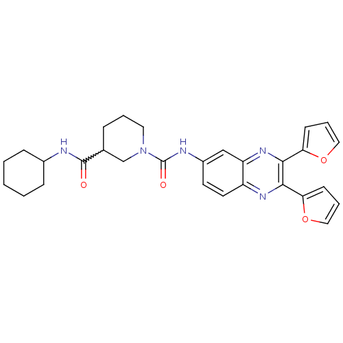 Chemical structure of BindingDB Monomer ID 50205422