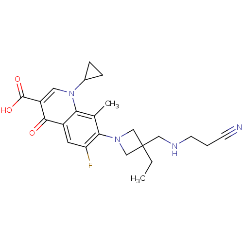 Chemical structure of BindingDB Monomer ID 50205448