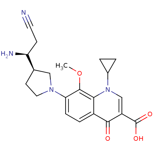 Chemical structure of BindingDB Monomer ID 50205458