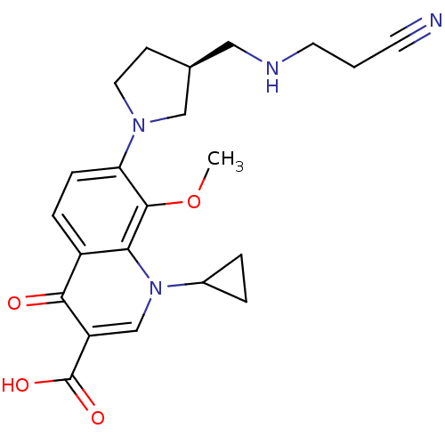 Chemical structure of BindingDB Monomer ID 50205461