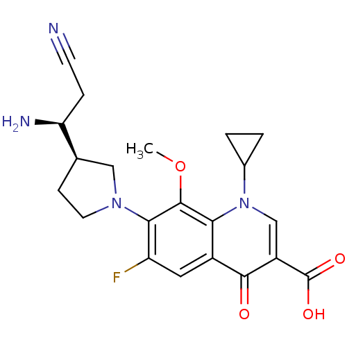 Chemical structure of BindingDB Monomer ID 50205464