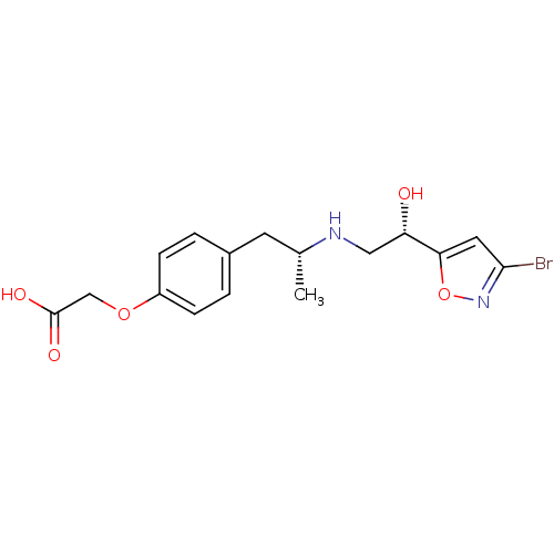 Chemical structure of BindingDB Monomer ID 50205507